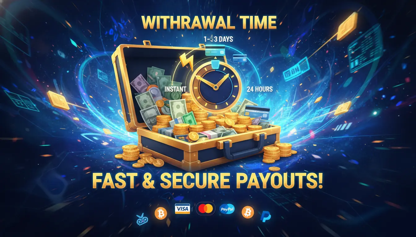 Golden Lady casino withdrawal time